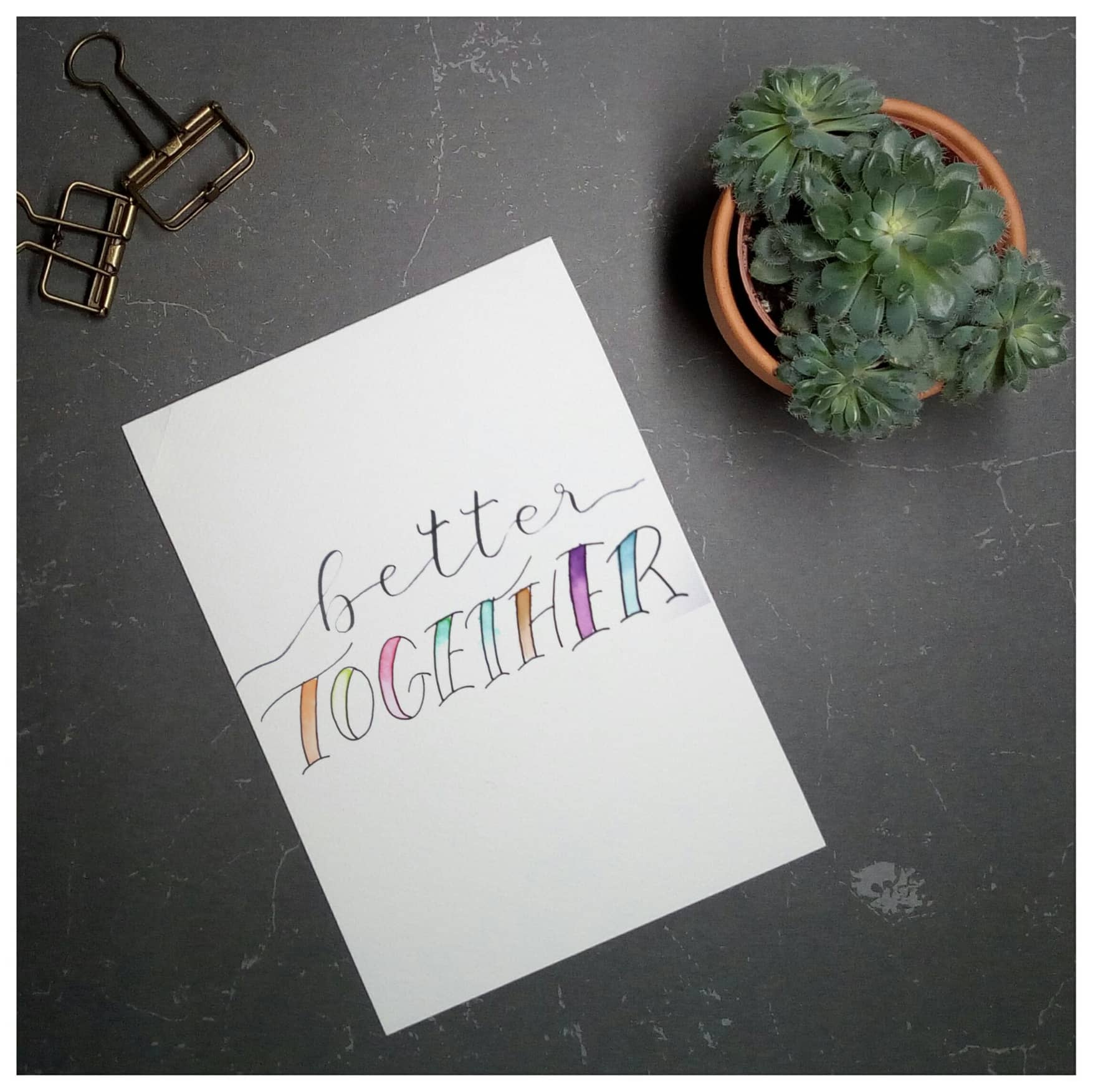 Handlettering Karten Workshop 14.02.2026