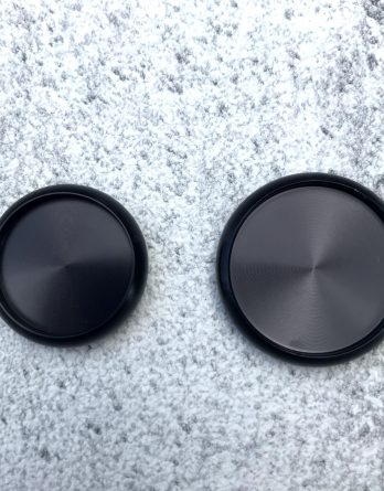 Discbound Discs Aluminium schwarz 24 mm 8 Stück