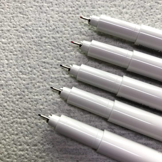 #4600C-5VA For Drawing Multi Color Fineliner 0,3 mm 5er Set 5 Farben – Bild 3