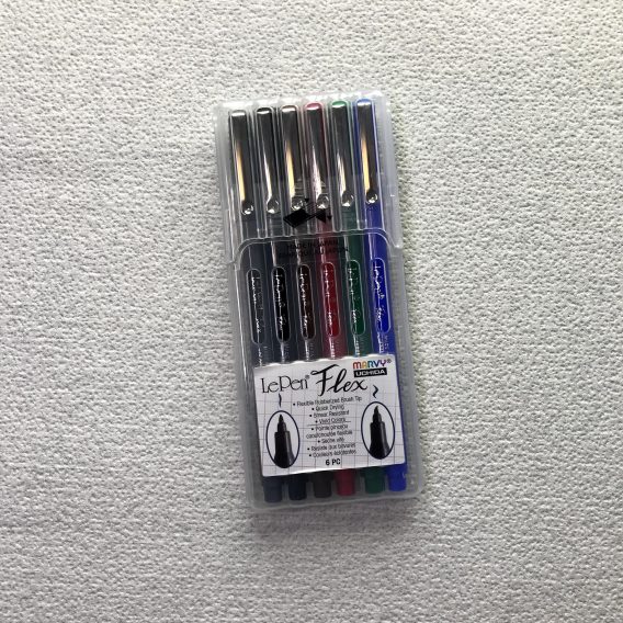 Brushpens LePen Flex 6er Set Primary
