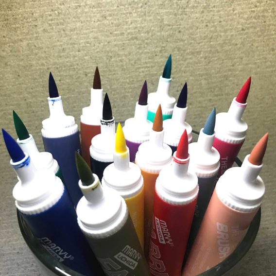 #722 Fabric Marker Brushpen